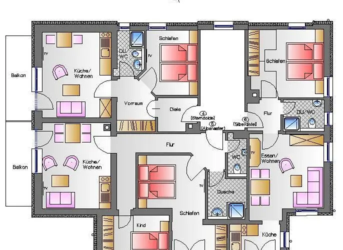 Fellhornhaus Apartment *