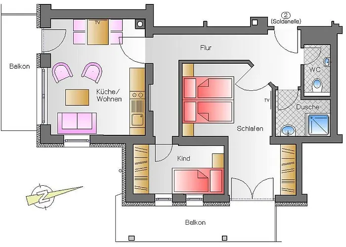 Fellhornhaus Apartment